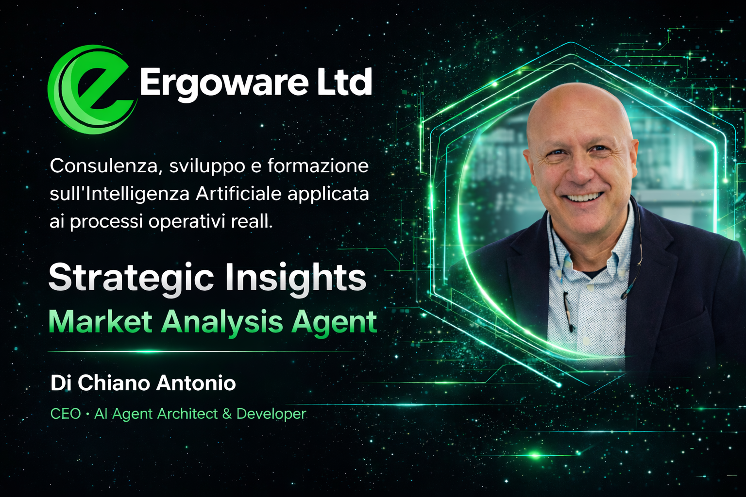 Interfaccia di un agente AI per marketing operativo e workflow digitali